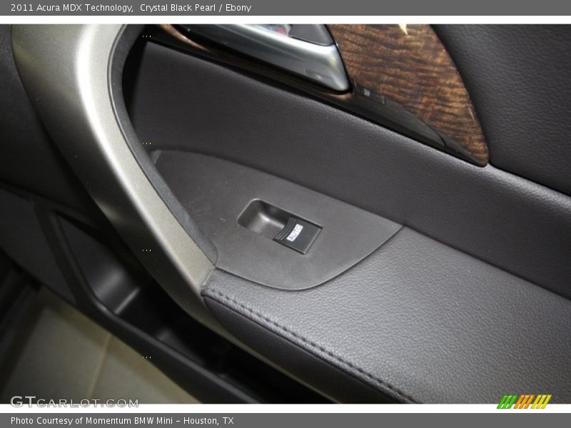 Crystal Black Pearl / Ebony 2011 Acura MDX Technology