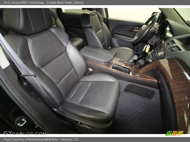 Crystal Black Pearl / Ebony 2011 Acura MDX Technology