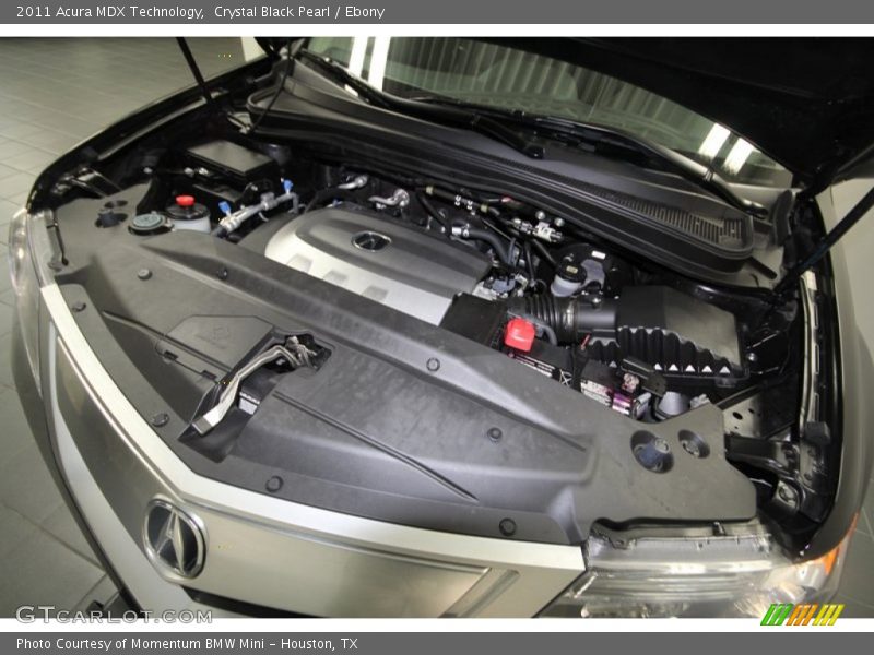 Crystal Black Pearl / Ebony 2011 Acura MDX Technology