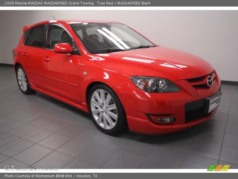 True Red / MAZDASPEED Black 2008 Mazda MAZDA3 MAZDASPEED Grand Touring