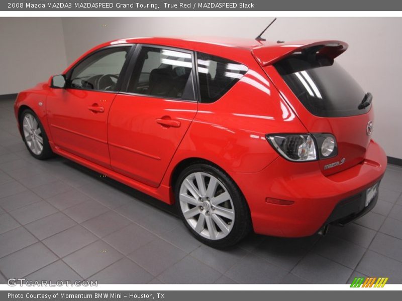 True Red / MAZDASPEED Black 2008 Mazda MAZDA3 MAZDASPEED Grand Touring