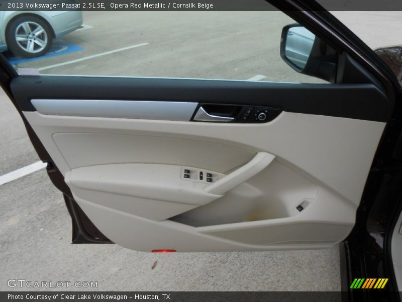 Opera Red Metallic / Cornsilk Beige 2013 Volkswagen Passat 2.5L SE