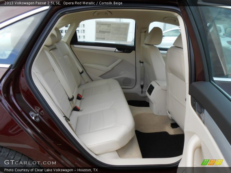 Opera Red Metallic / Cornsilk Beige 2013 Volkswagen Passat 2.5L SE