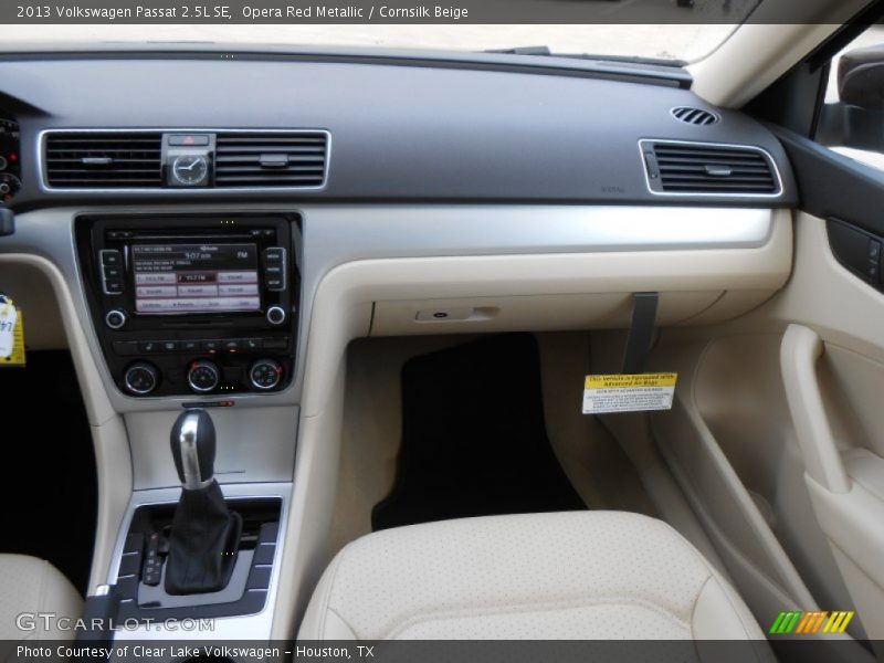 Opera Red Metallic / Cornsilk Beige 2013 Volkswagen Passat 2.5L SE