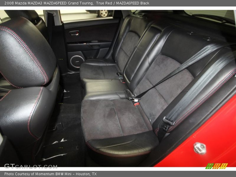 Rear Seat of 2008 MAZDA3 MAZDASPEED Grand Touring