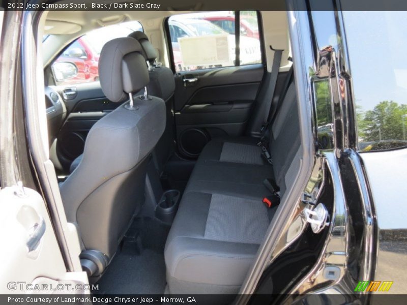 Black / Dark Slate Gray 2012 Jeep Compass Sport