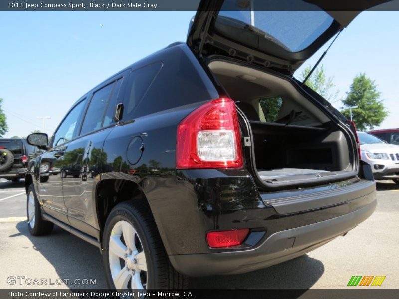 Black / Dark Slate Gray 2012 Jeep Compass Sport