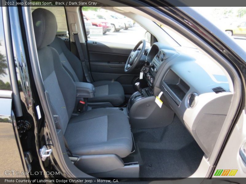 Black / Dark Slate Gray 2012 Jeep Compass Sport