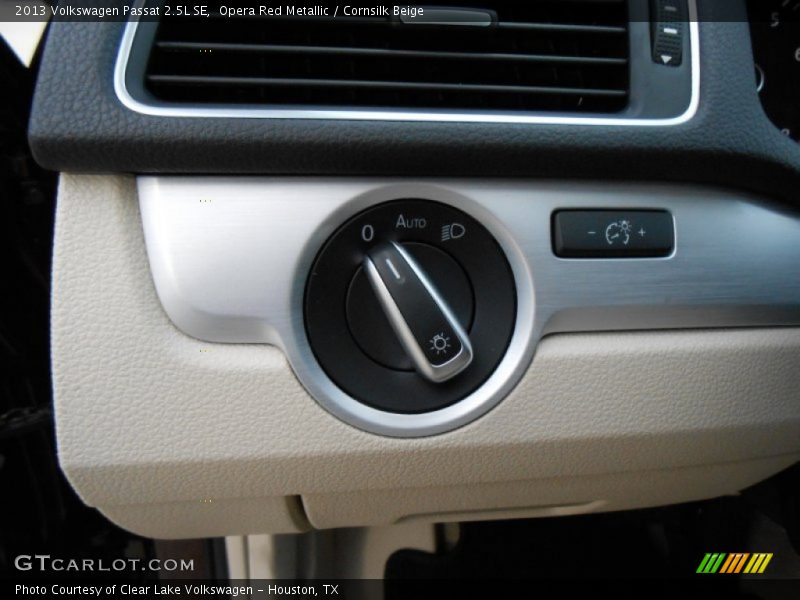 Opera Red Metallic / Cornsilk Beige 2013 Volkswagen Passat 2.5L SE