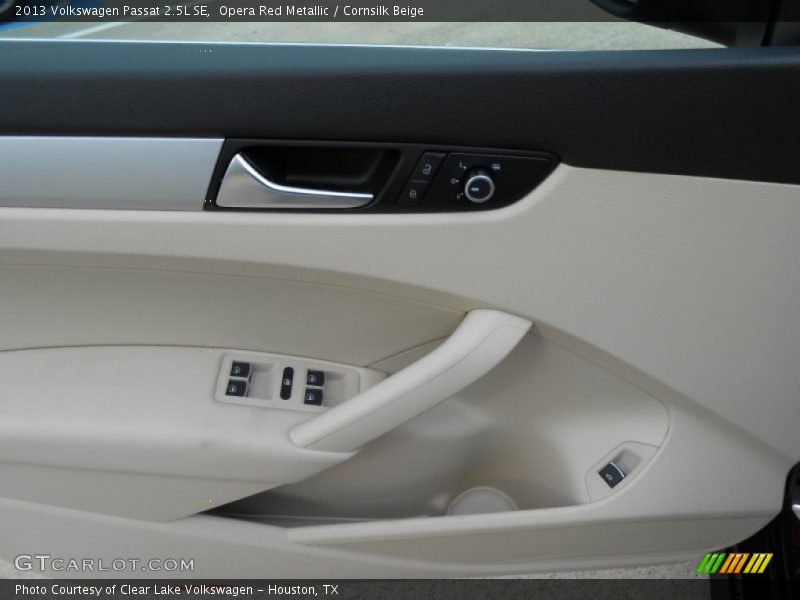 Opera Red Metallic / Cornsilk Beige 2013 Volkswagen Passat 2.5L SE