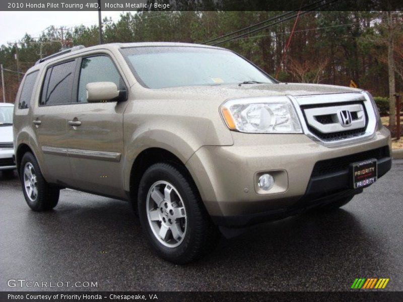 Mocha Metallic / Beige 2010 Honda Pilot Touring 4WD