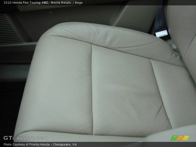 Mocha Metallic / Beige 2010 Honda Pilot Touring 4WD