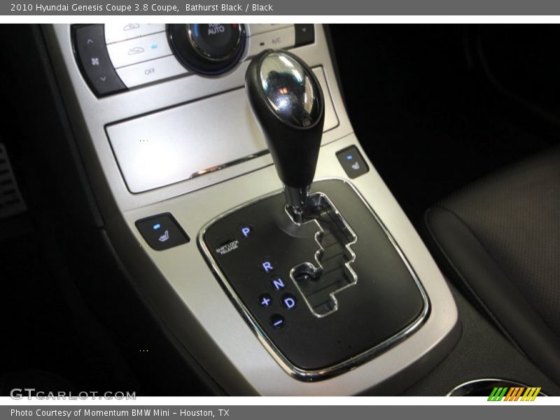  2010 Genesis Coupe 3.8 Coupe 6 Speed Shiftronic Automatic Shifter