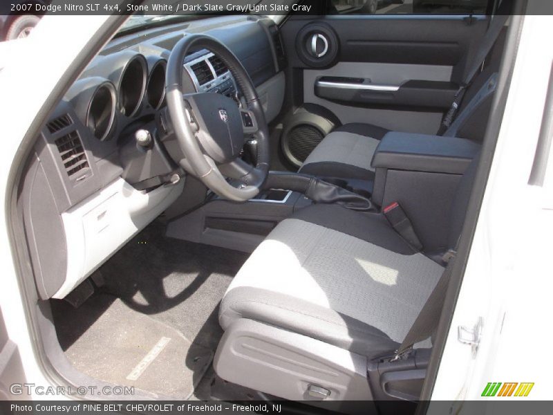 Stone White / Dark Slate Gray/Light Slate Gray 2007 Dodge Nitro SLT 4x4