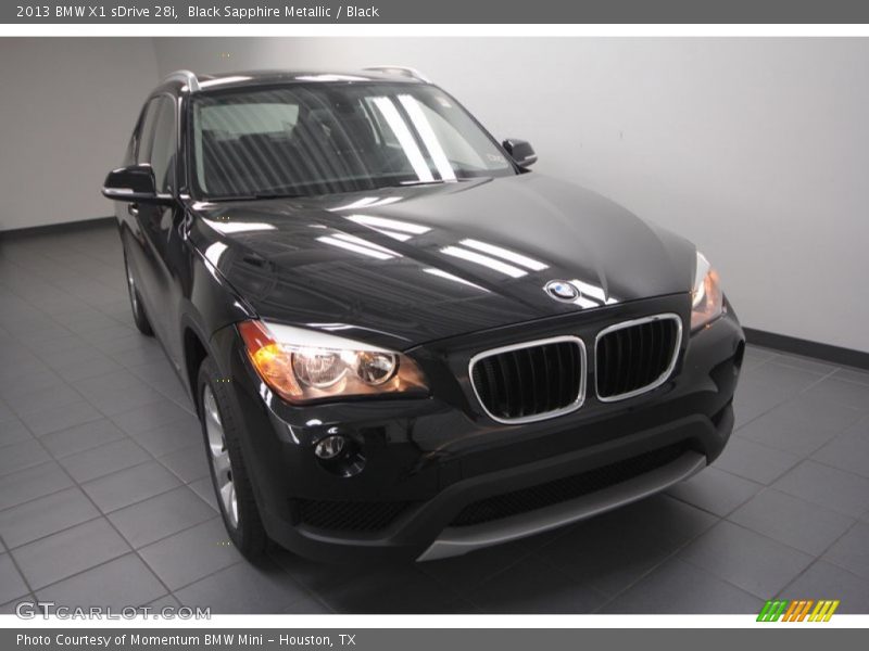 Black Sapphire Metallic / Black 2013 BMW X1 sDrive 28i