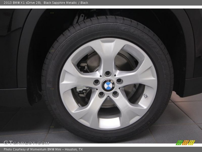 Black Sapphire Metallic / Black 2013 BMW X1 sDrive 28i