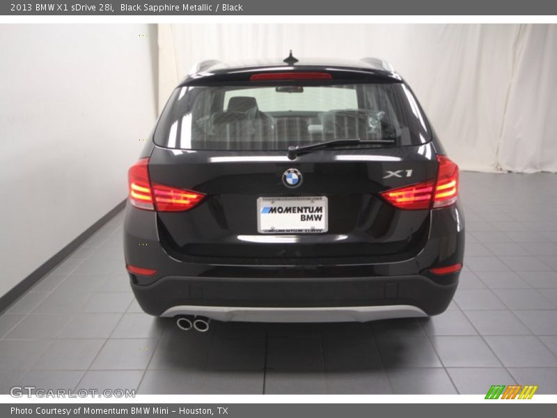 Black Sapphire Metallic / Black 2013 BMW X1 sDrive 28i