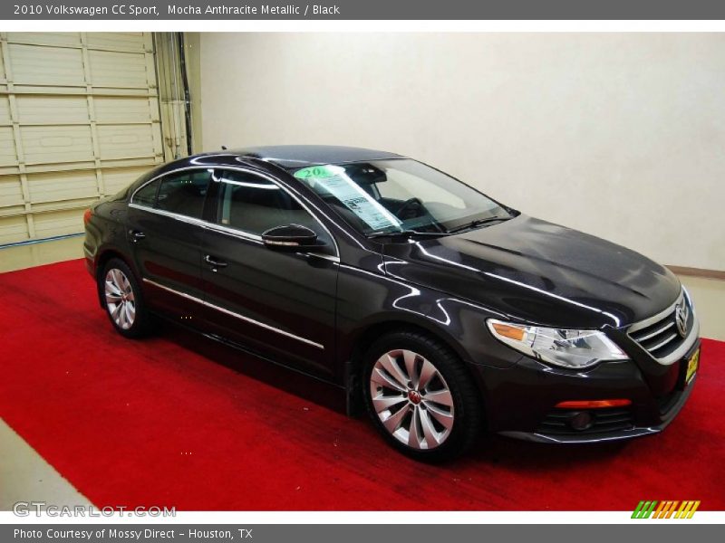 Mocha Anthracite Metallic / Black 2010 Volkswagen CC Sport