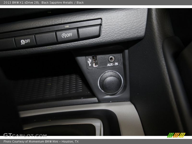 Black Sapphire Metallic / Black 2013 BMW X1 sDrive 28i
