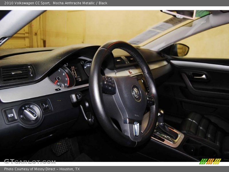 Mocha Anthracite Metallic / Black 2010 Volkswagen CC Sport