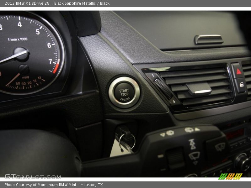 Black Sapphire Metallic / Black 2013 BMW X1 sDrive 28i