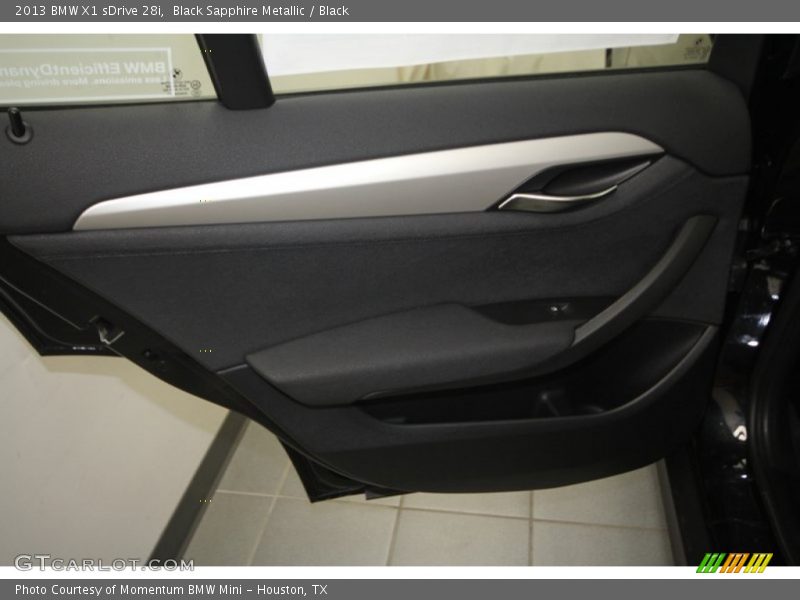 Black Sapphire Metallic / Black 2013 BMW X1 sDrive 28i
