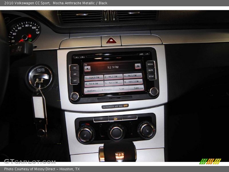 Mocha Anthracite Metallic / Black 2010 Volkswagen CC Sport