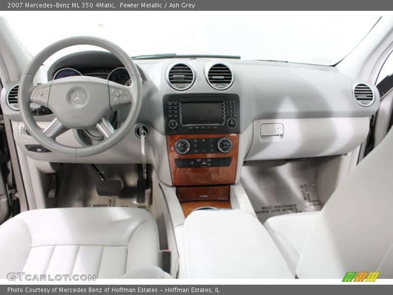 Pewter Metallic / Ash Grey 2007 Mercedes-Benz ML 350 4Matic
