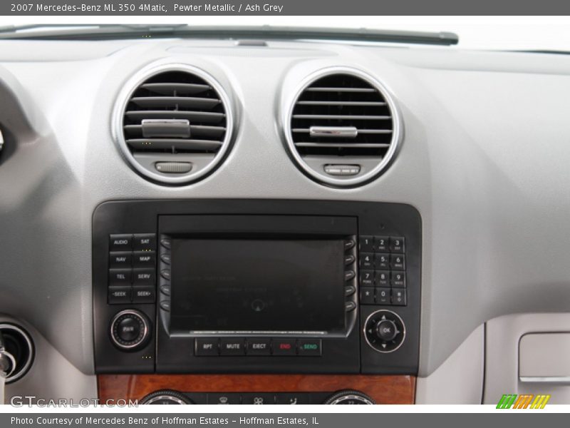Pewter Metallic / Ash Grey 2007 Mercedes-Benz ML 350 4Matic