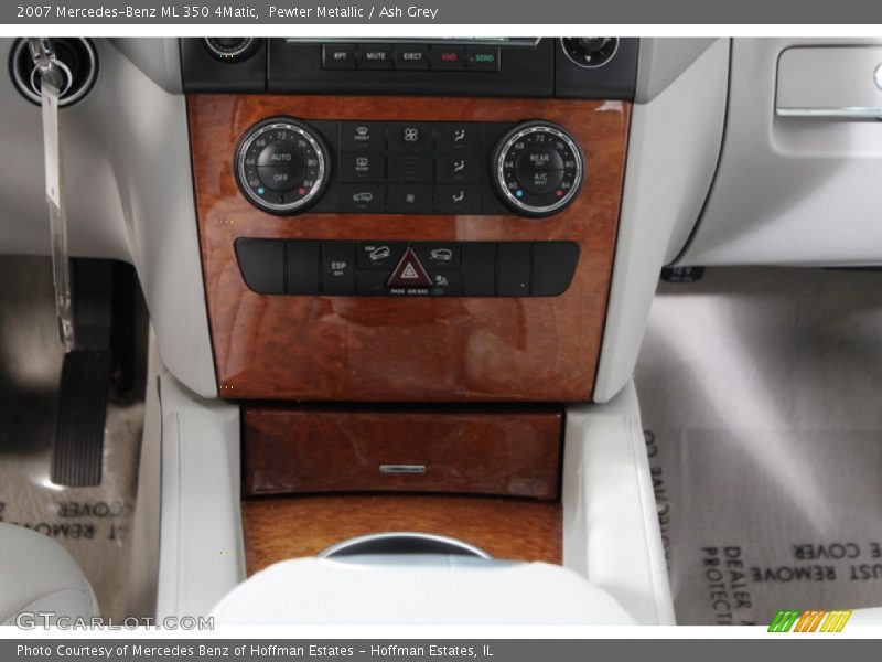 Pewter Metallic / Ash Grey 2007 Mercedes-Benz ML 350 4Matic