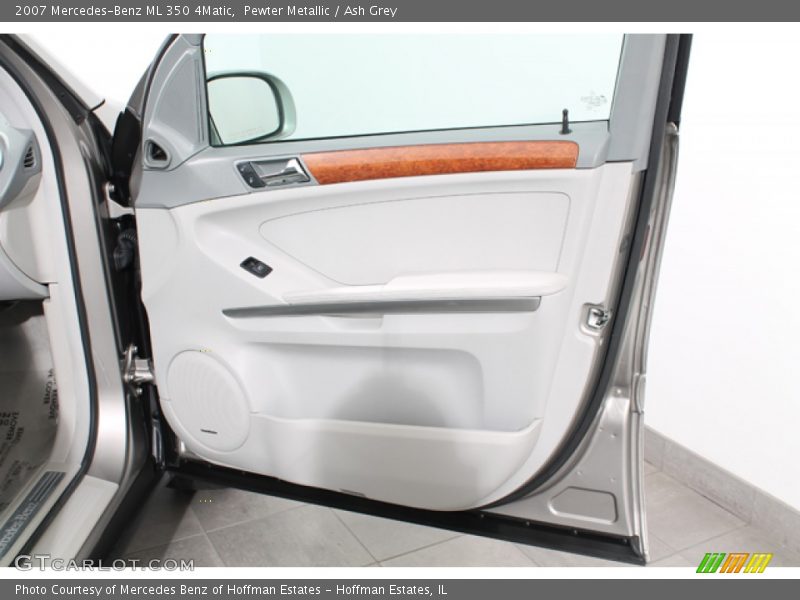 Pewter Metallic / Ash Grey 2007 Mercedes-Benz ML 350 4Matic