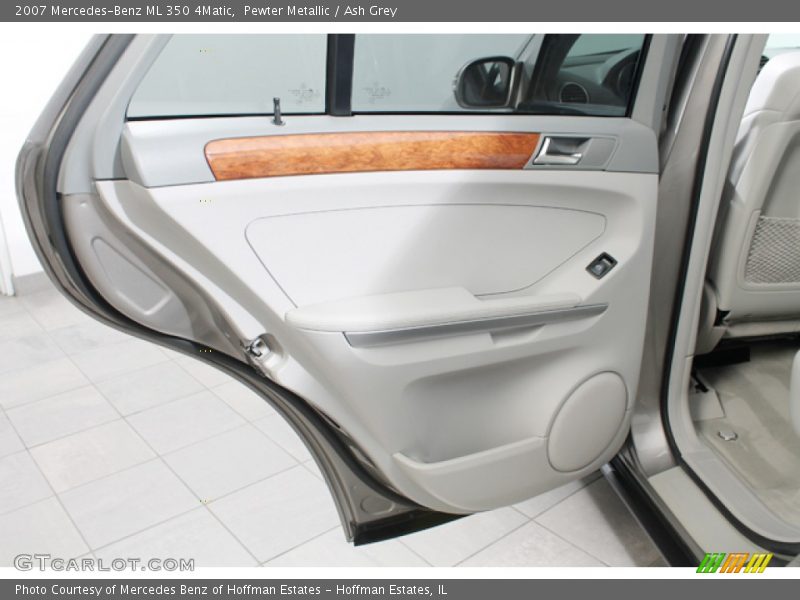 Pewter Metallic / Ash Grey 2007 Mercedes-Benz ML 350 4Matic