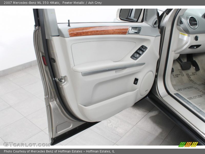 Pewter Metallic / Ash Grey 2007 Mercedes-Benz ML 350 4Matic