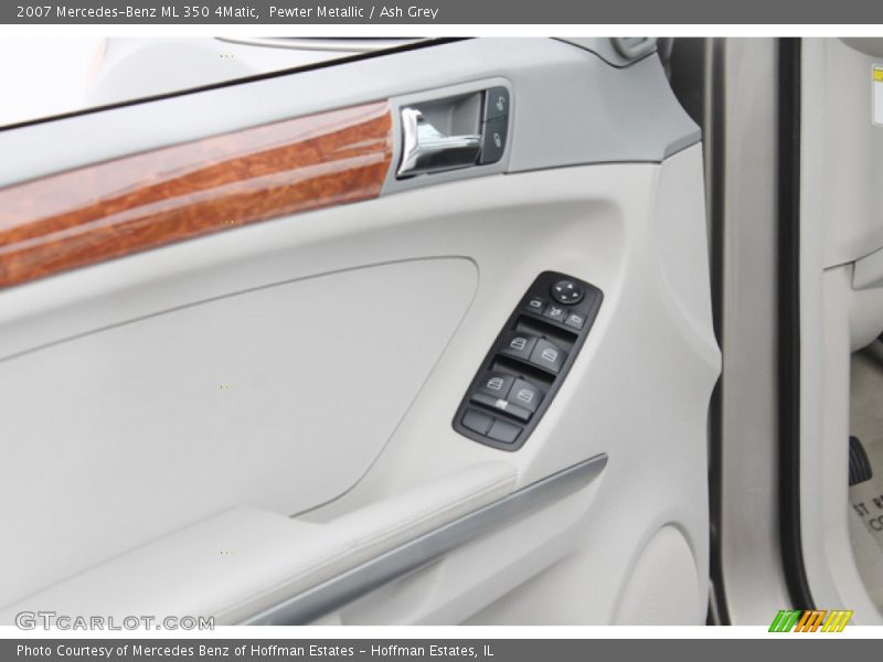 Pewter Metallic / Ash Grey 2007 Mercedes-Benz ML 350 4Matic