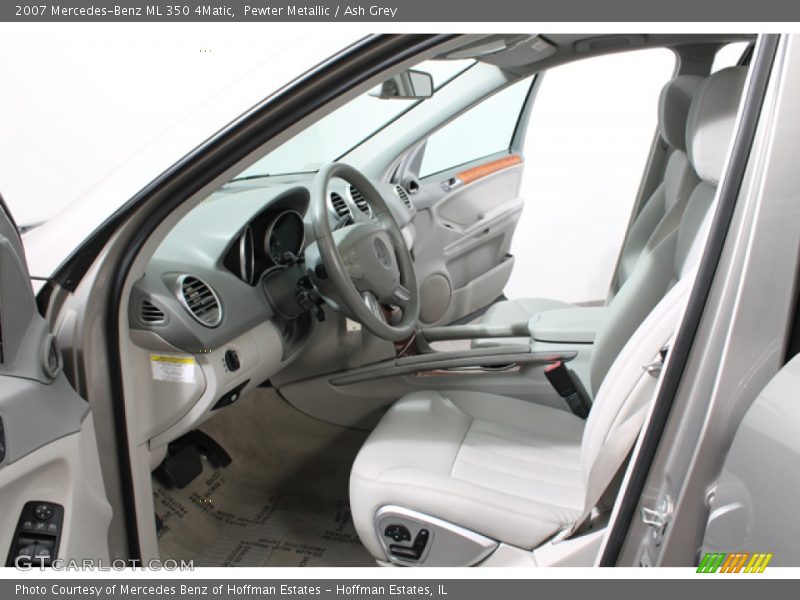Pewter Metallic / Ash Grey 2007 Mercedes-Benz ML 350 4Matic