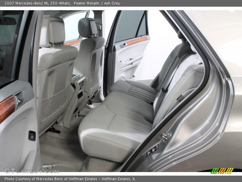 Pewter Metallic / Ash Grey 2007 Mercedes-Benz ML 350 4Matic