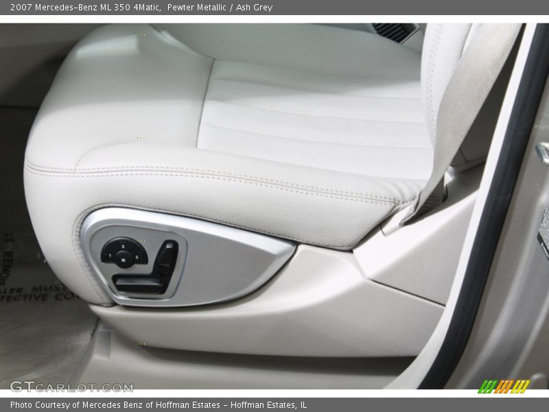 Pewter Metallic / Ash Grey 2007 Mercedes-Benz ML 350 4Matic