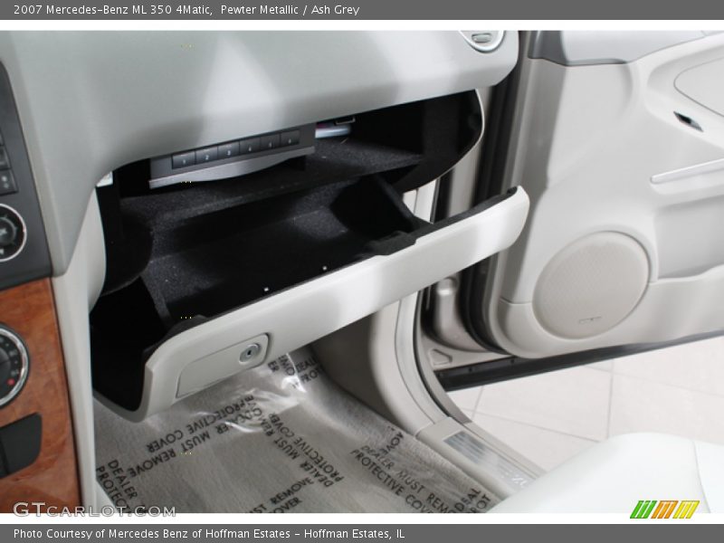 Pewter Metallic / Ash Grey 2007 Mercedes-Benz ML 350 4Matic