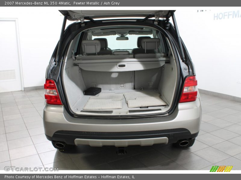 Pewter Metallic / Ash Grey 2007 Mercedes-Benz ML 350 4Matic