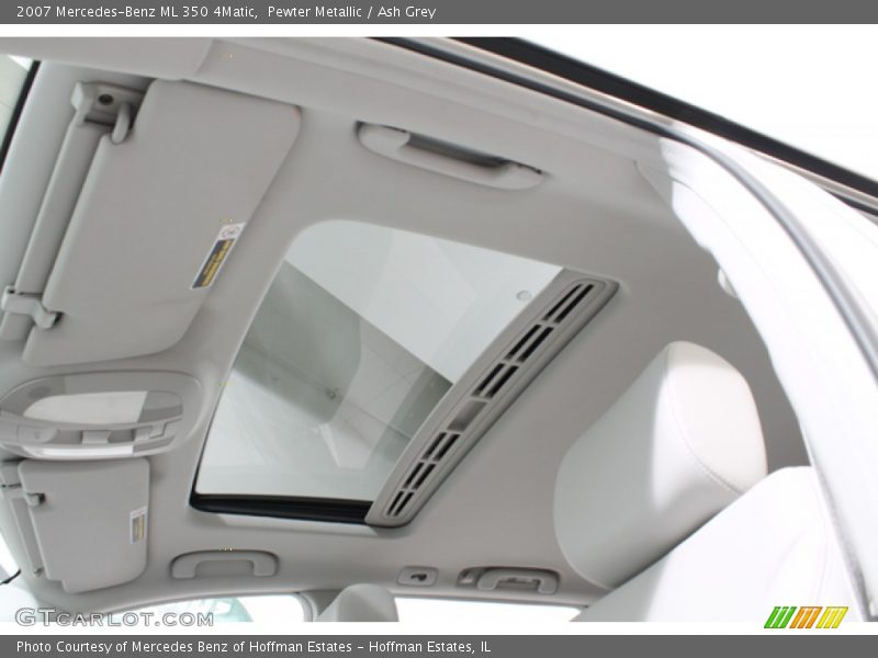 Pewter Metallic / Ash Grey 2007 Mercedes-Benz ML 350 4Matic