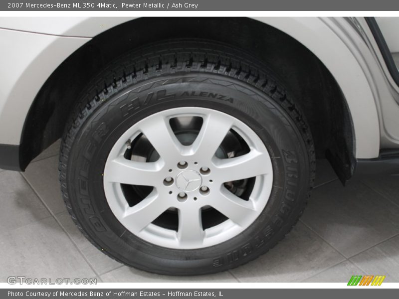 Pewter Metallic / Ash Grey 2007 Mercedes-Benz ML 350 4Matic