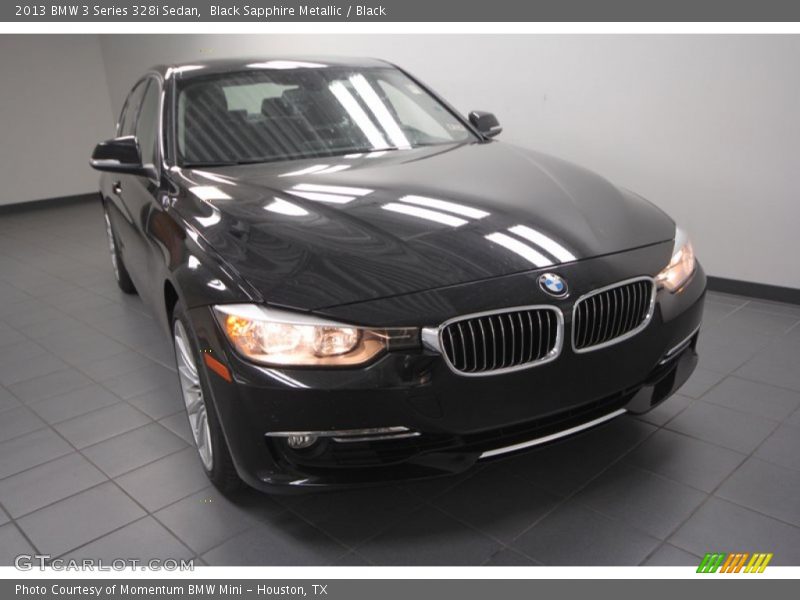 Black Sapphire Metallic / Black 2013 BMW 3 Series 328i Sedan