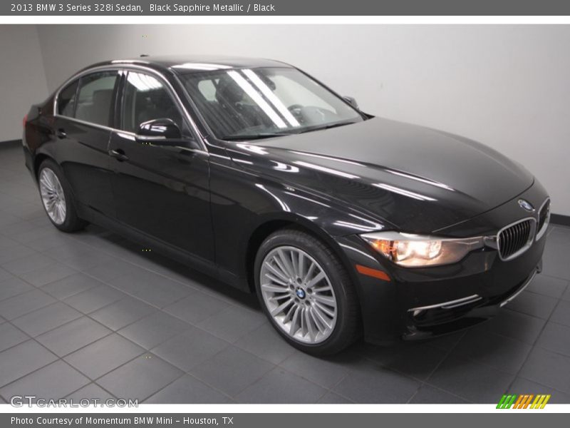 Black Sapphire Metallic / Black 2013 BMW 3 Series 328i Sedan