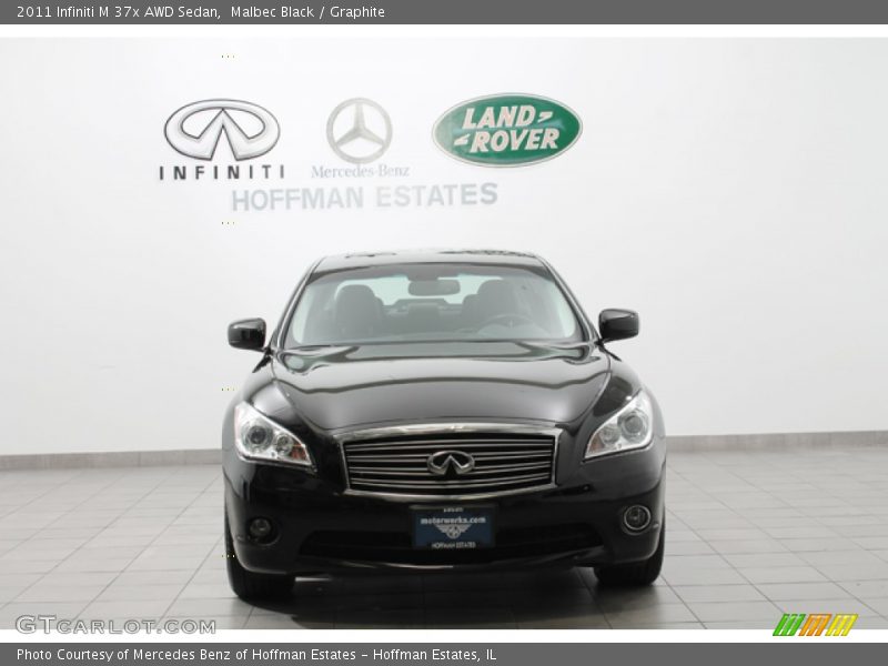 Malbec Black / Graphite 2011 Infiniti M 37x AWD Sedan