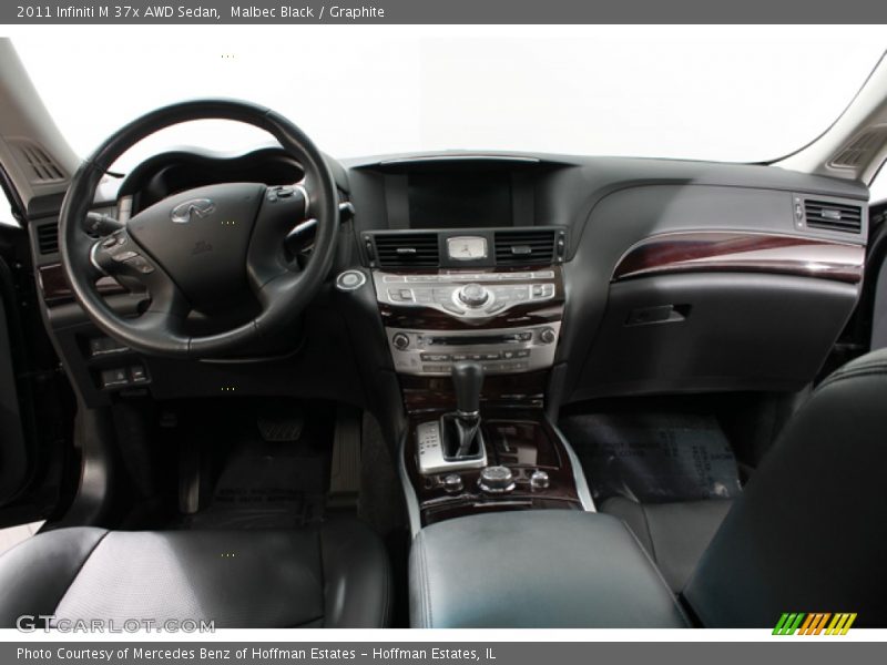 Malbec Black / Graphite 2011 Infiniti M 37x AWD Sedan