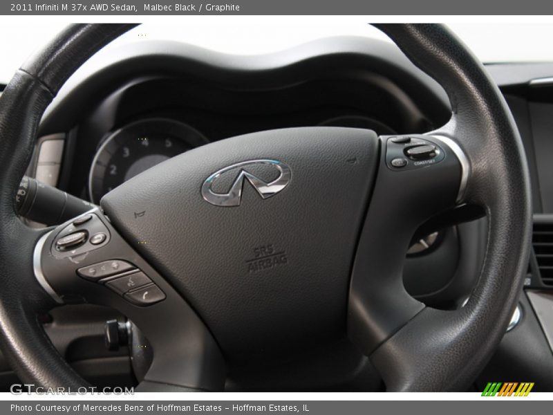 Malbec Black / Graphite 2011 Infiniti M 37x AWD Sedan