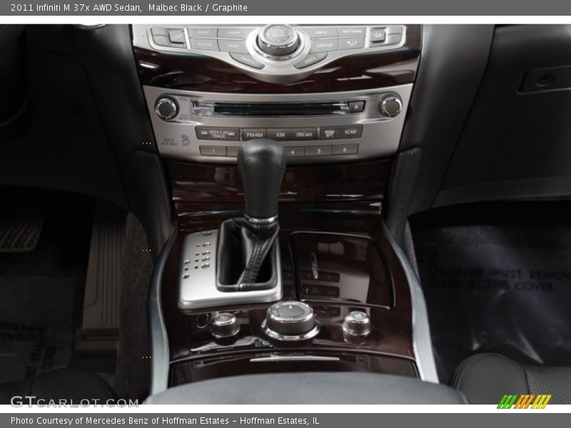 Malbec Black / Graphite 2011 Infiniti M 37x AWD Sedan