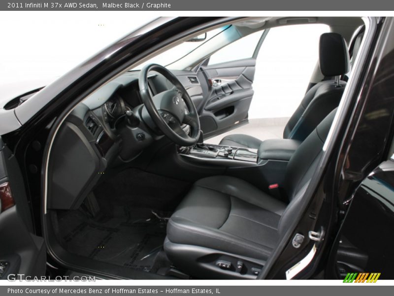  2011 M 37x AWD Sedan Graphite Interior