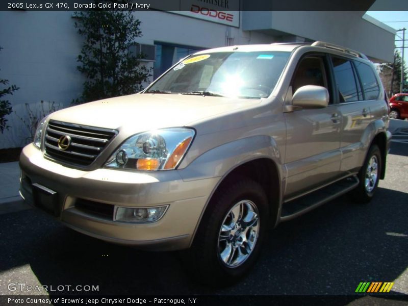 Dorado Gold Pearl / Ivory 2005 Lexus GX 470