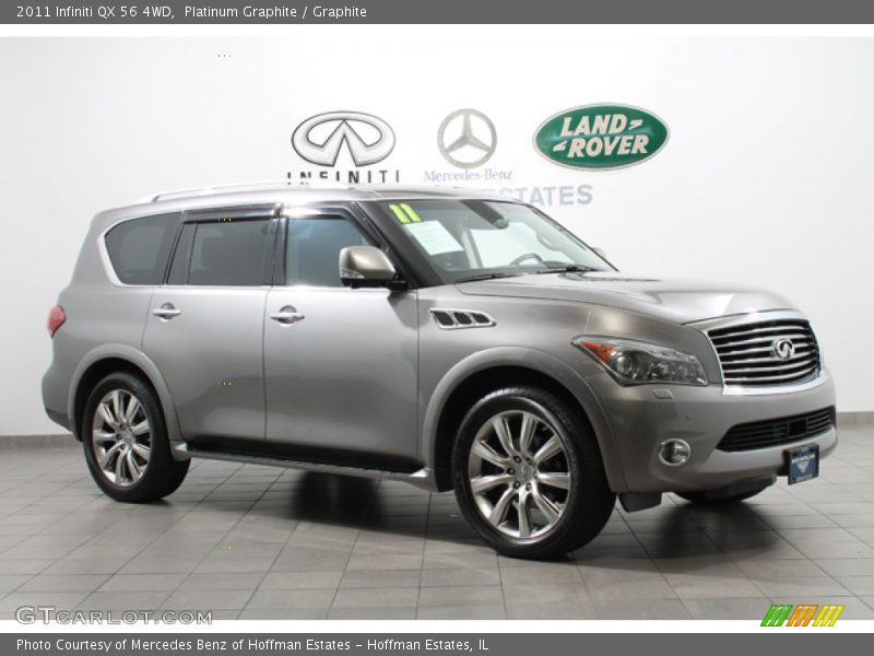 Platinum Graphite / Graphite 2011 Infiniti QX 56 4WD